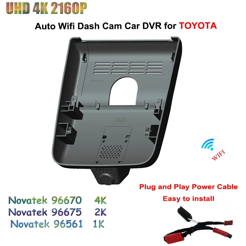 

Видеорегистратор 2K WIFI 24H, специальный автомобильный видеорегистратор для Lexus LM 2024 UHD 2160P 4K, видеорегистратор для TOYOTA Alphard CROWN VELLFIRE 2024