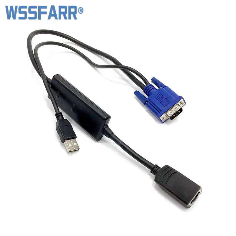 0UF366 USB-интерфейс сервера KVM-коммутатор SIP для модуля DEL 520-294-503 520-294-504