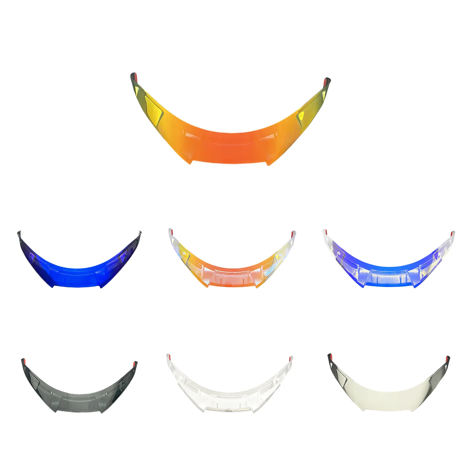 K6 AGV Rear Spoiler for Agv K6 Helmet Rear Wing Rear Helmet Diffuser Motorcycle Helmet Accessories