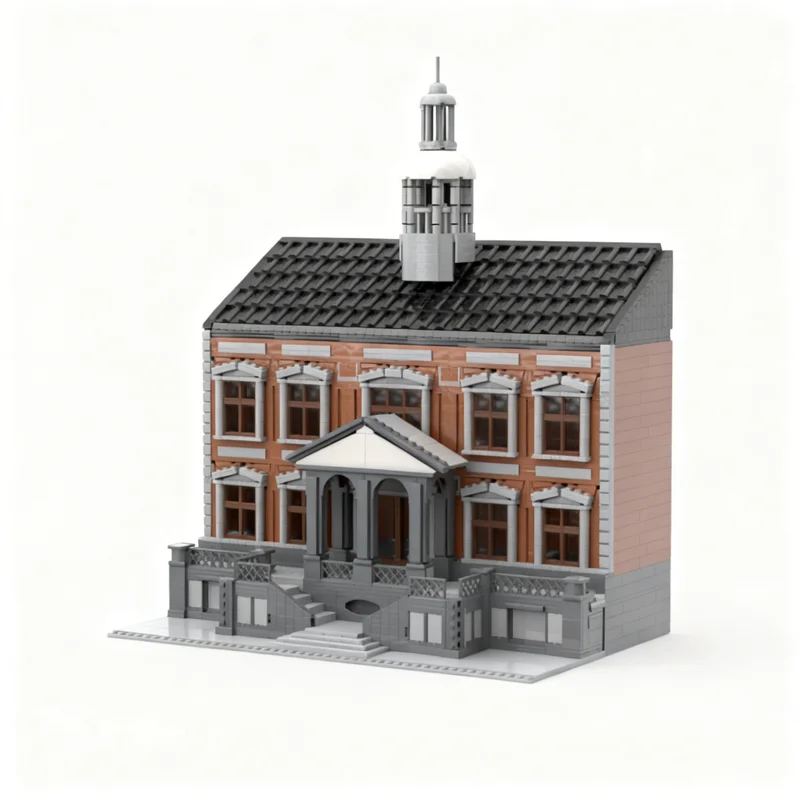 3498pcs MOC The Library Modular Buildings Model Toy Building Blocks Construction Christmas Gift Display Assemble Birthday Art