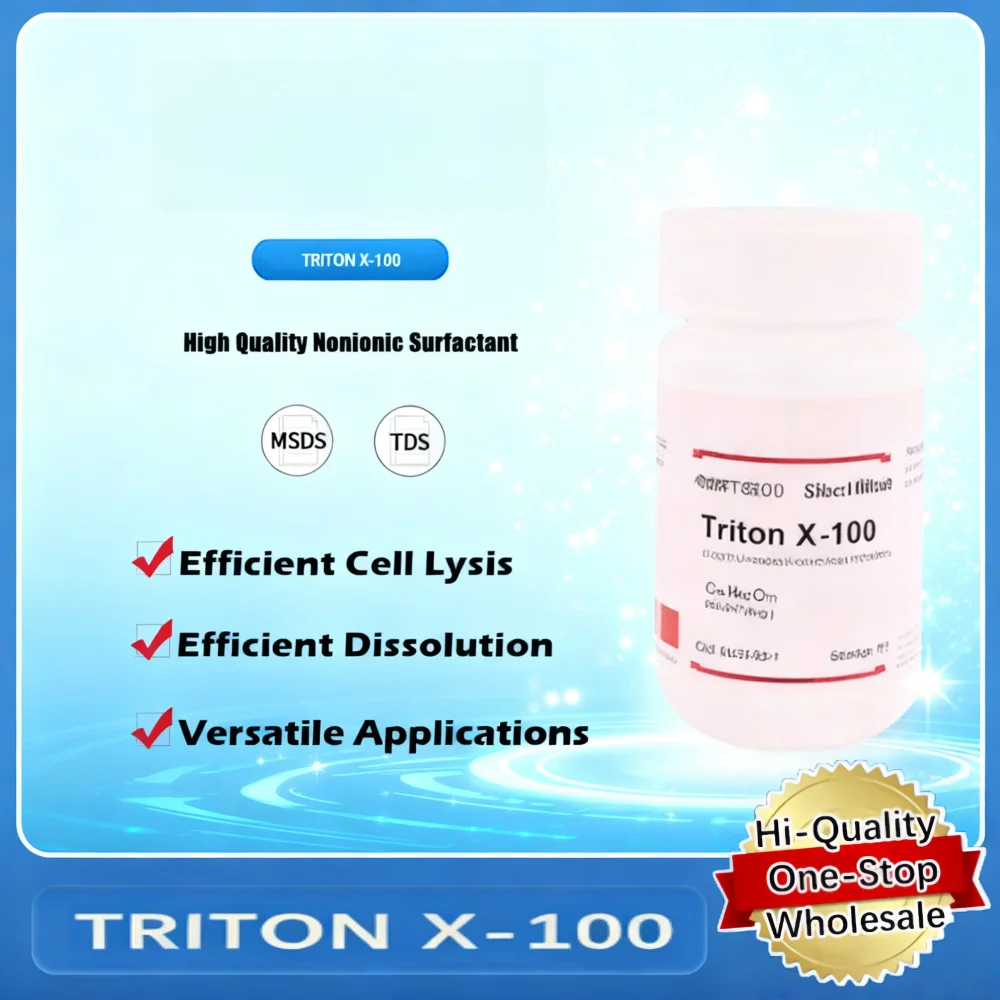 Superfacto no iónico Triton X-100 para aplicaciones de análisis celular y laboratorio Producto original