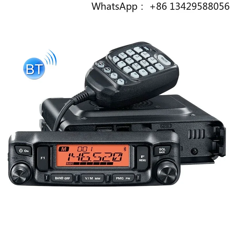 Yaesu FTM-6000R 50W Dual Band Mobile Radio Optional Bluetooth BU-4 Communication Transceiver Air Band & Wide Receive Car Radio