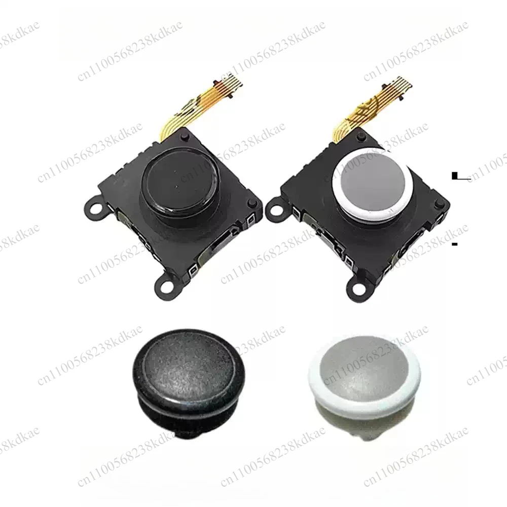 3D Analog Control Stick Black Replacement Joystick Fix Drift Issue Compatible With Portable Handheld Game Console 1000 Series