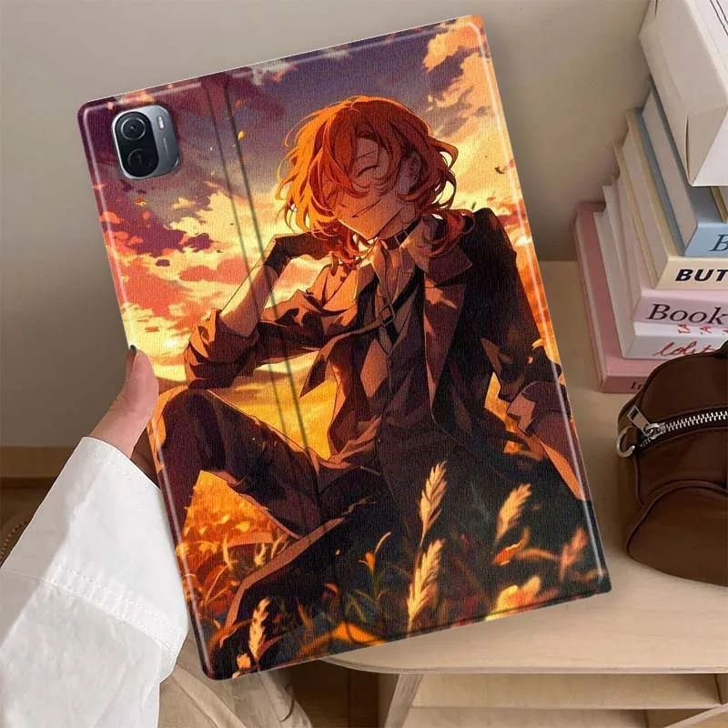 

Comics B-Bungo Stray Dogs For Xiaomi Redmi Mi Pad 8 7 6 5 4 2 SE K 12.4 11.2 12.1 11 8.8 Pro Max Ultra Inch Tablet Case
