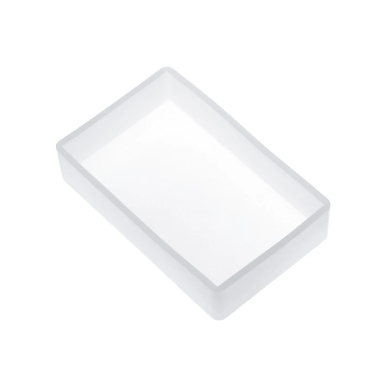 Moldes resina silicona, moldes fundición resina cuboide/cubo para producción DIY