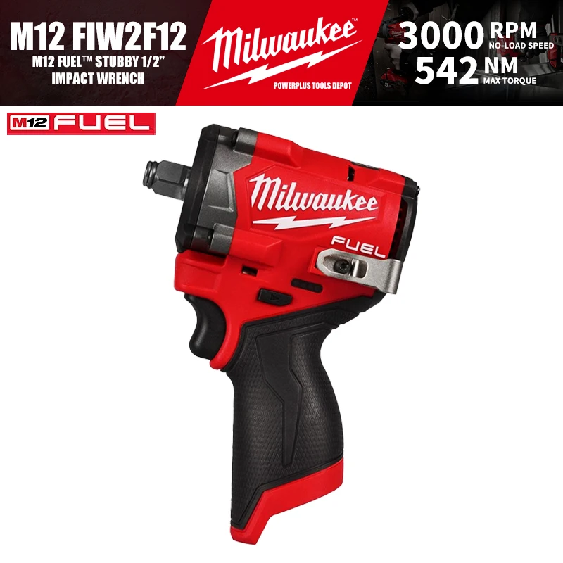 Milwaukee M12 FIW2F12/2563 M12 FUEL™ Stubby 1/2