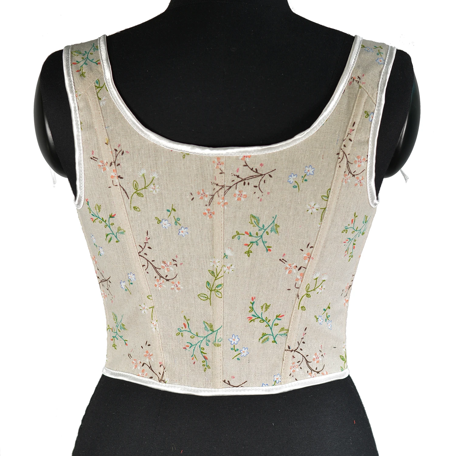 Boho Vintage Gardenia bloemenp - Corset Waist Cinch recensie en prijs