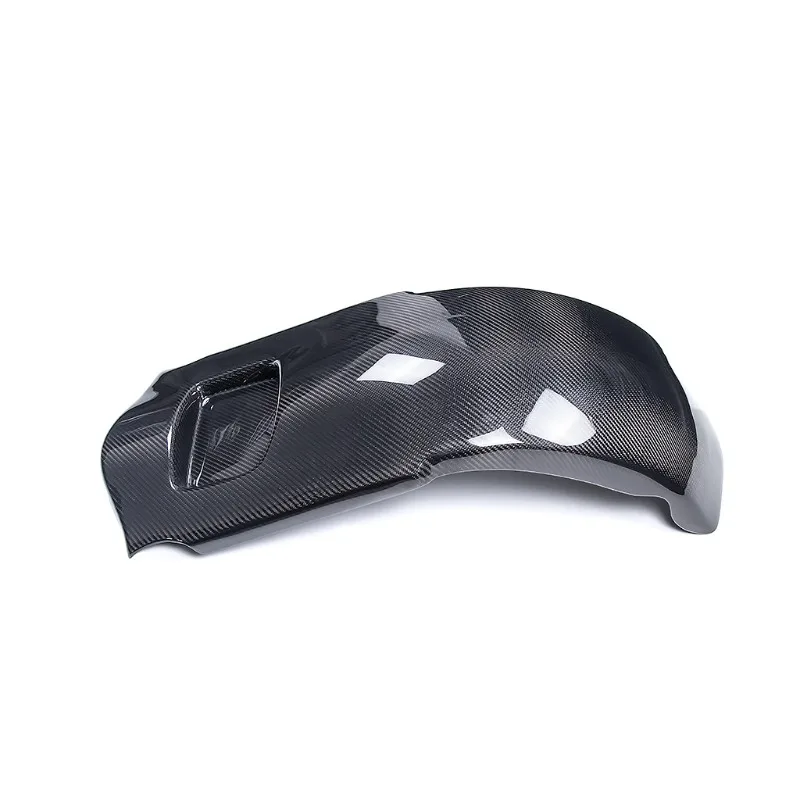 

Dual-light road glide modified carbon fiber rear fender for soil removal