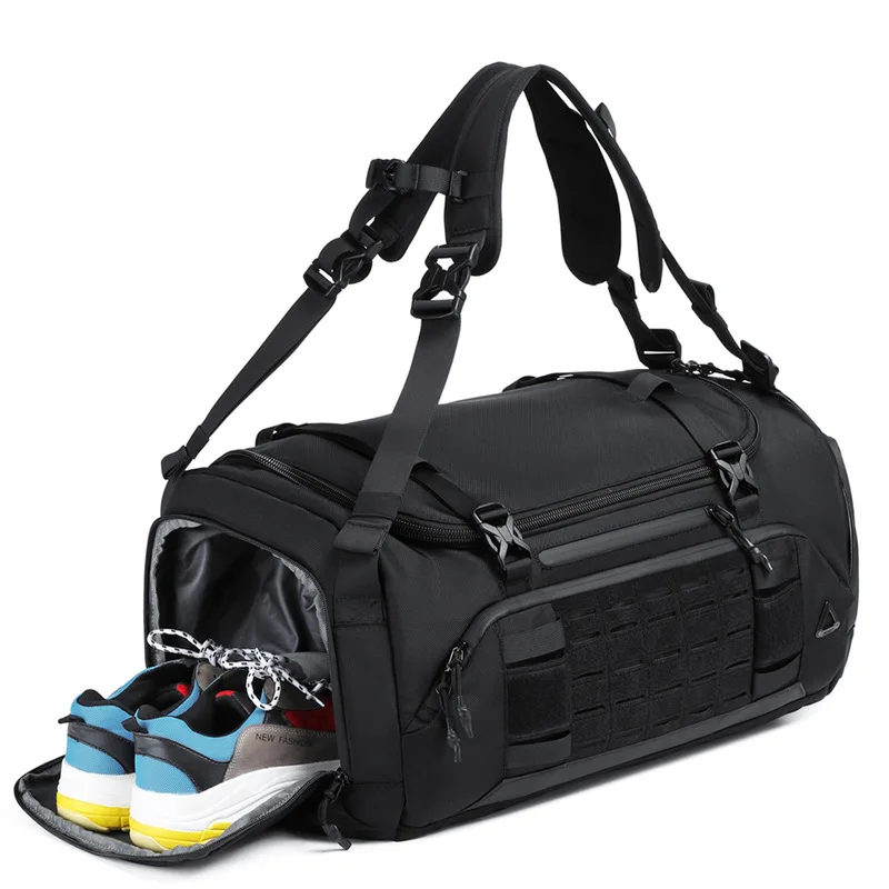 Large Capacity Multi-function Tote Bag Men Waterproof Outdoor Travel BagsTactical Techwear Backpack bolsos para hombre сумка sac