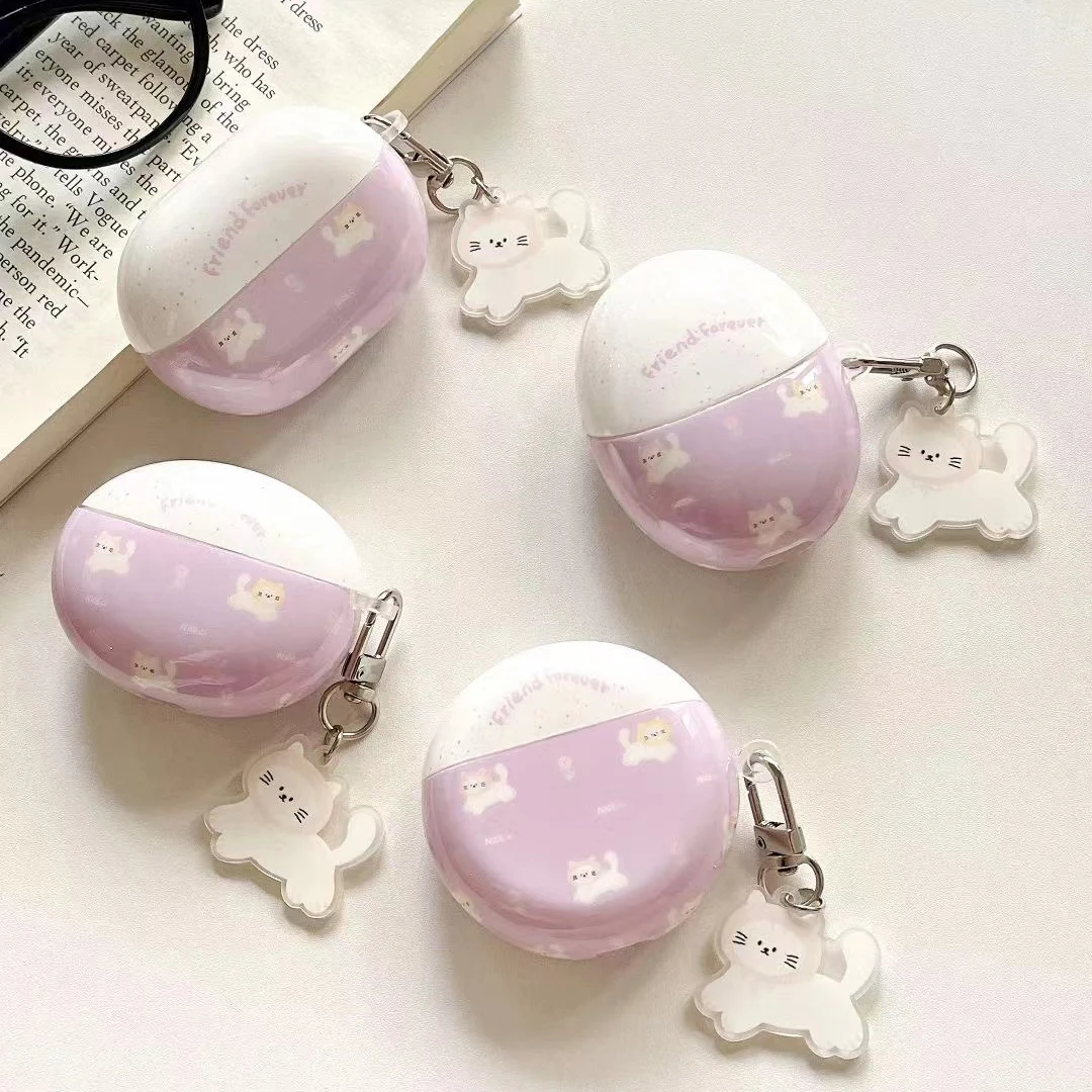 flower case For huawei FreeBuds 5i 4i 4 PRO3 SE2 Case Cute Freebuds pro2 soft silicon Earphone cover FreeBuds4i / freebudsPRO3