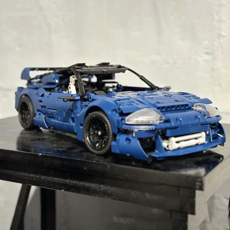 

NEW Technical MOC MK4 Supra Classic Supercar Building Blocks Sports Countach Racing Car Hypercar Vehicle DIY Bricks Toys