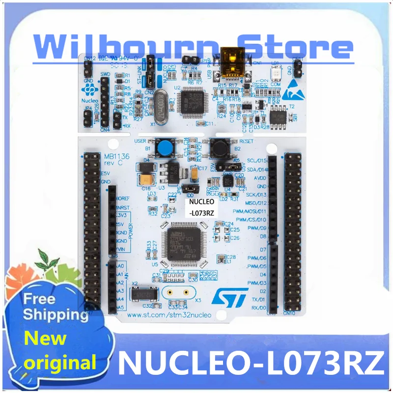 1PCS~5PCS/LOT NUCLEO-L073RZ NUCLEO-64 STM32L073 Development board