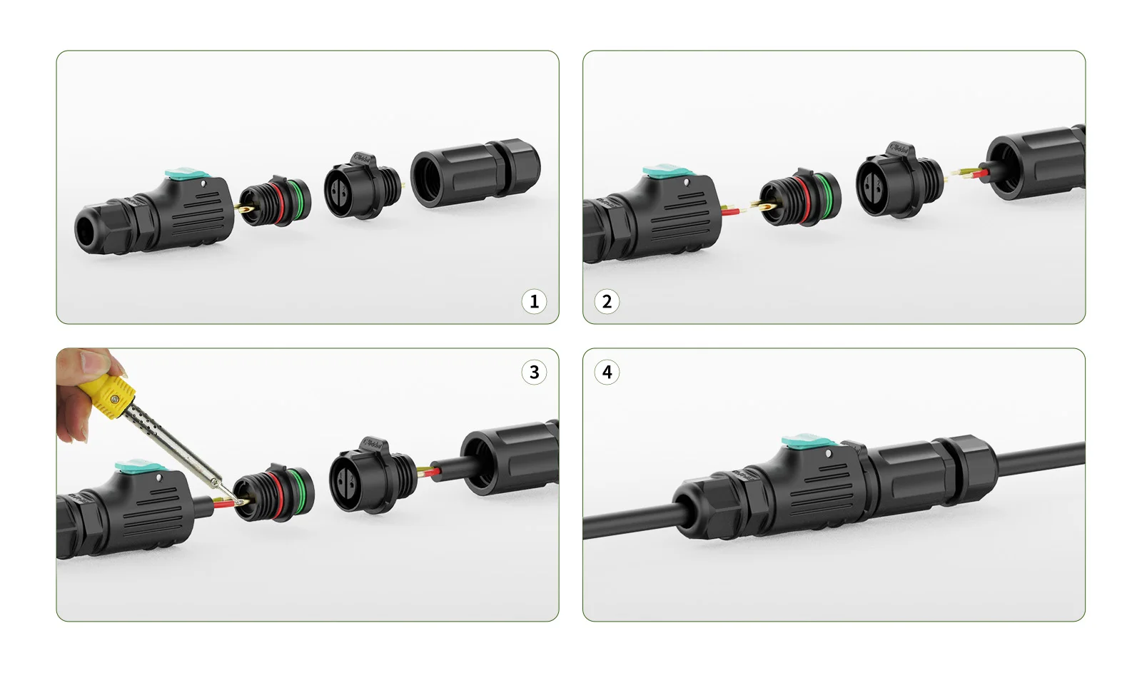 LP12 Waterproof Connector IP68 Industrial Circular Aviation Electrical Charger PBT Shell M12 2-8 Pin Flange Socket