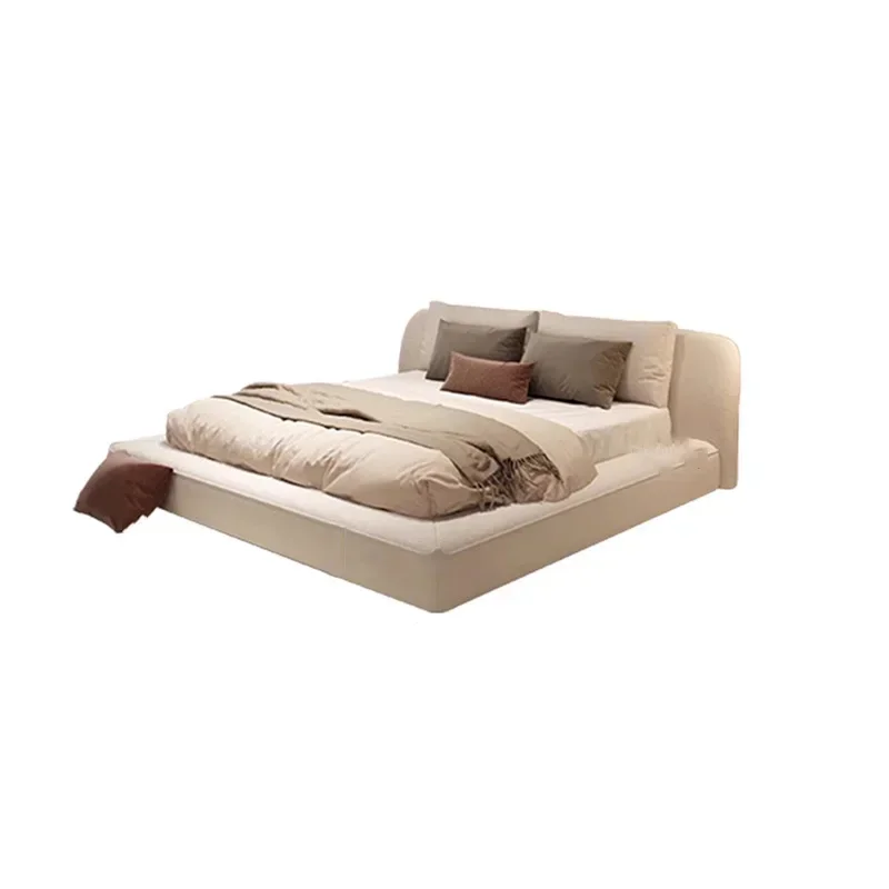 

Queen Size Marriage Bed Modern Minimalist Multifunctional Bedroom Bed Storage Space For Camas De Casal De Luxo Home Furniture