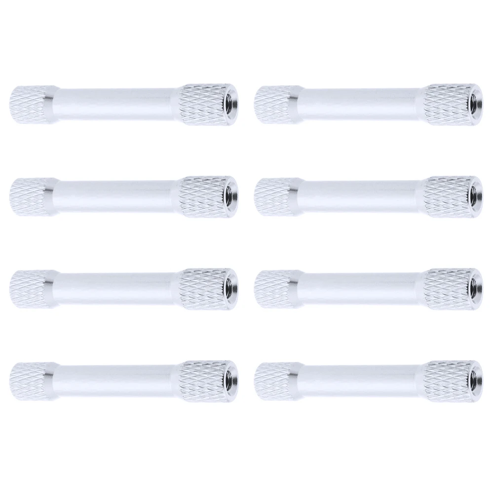 HobbyPark Aluminum Round Column Standoffs Spacer Replacement for RC Quadcopter Parts 8Pcs