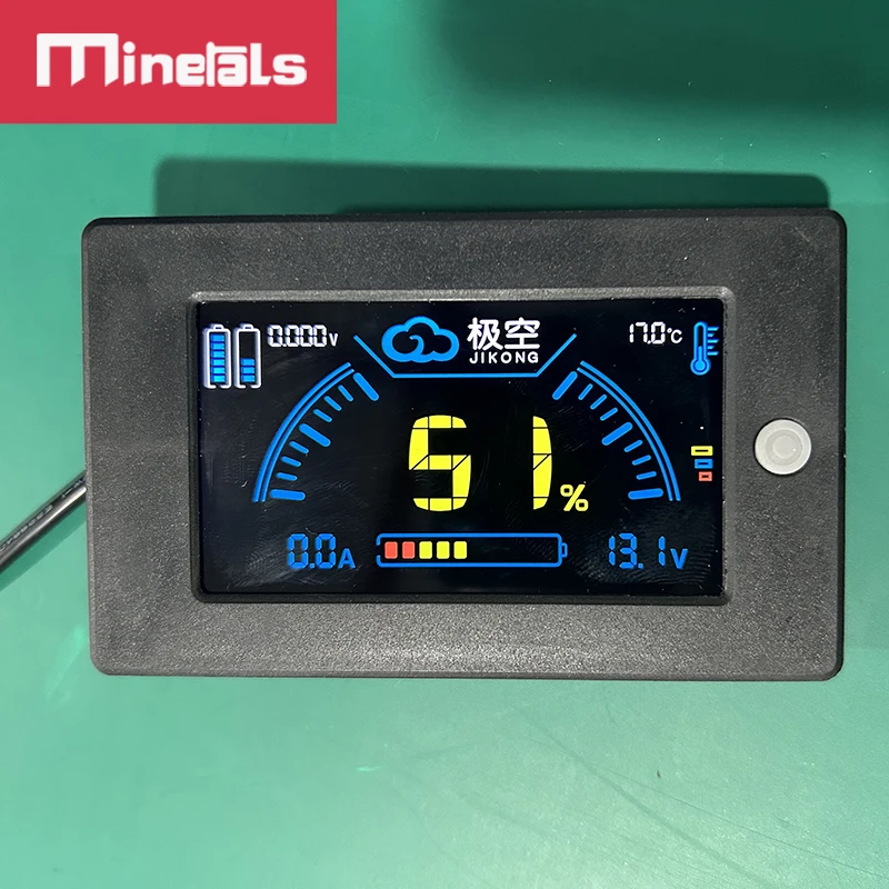 Nuevo display LCD Jikong de 3.2 pulgadas para corriente, voltaje, temperatura, SOC para Jikong Smart BMS JK LCD 3