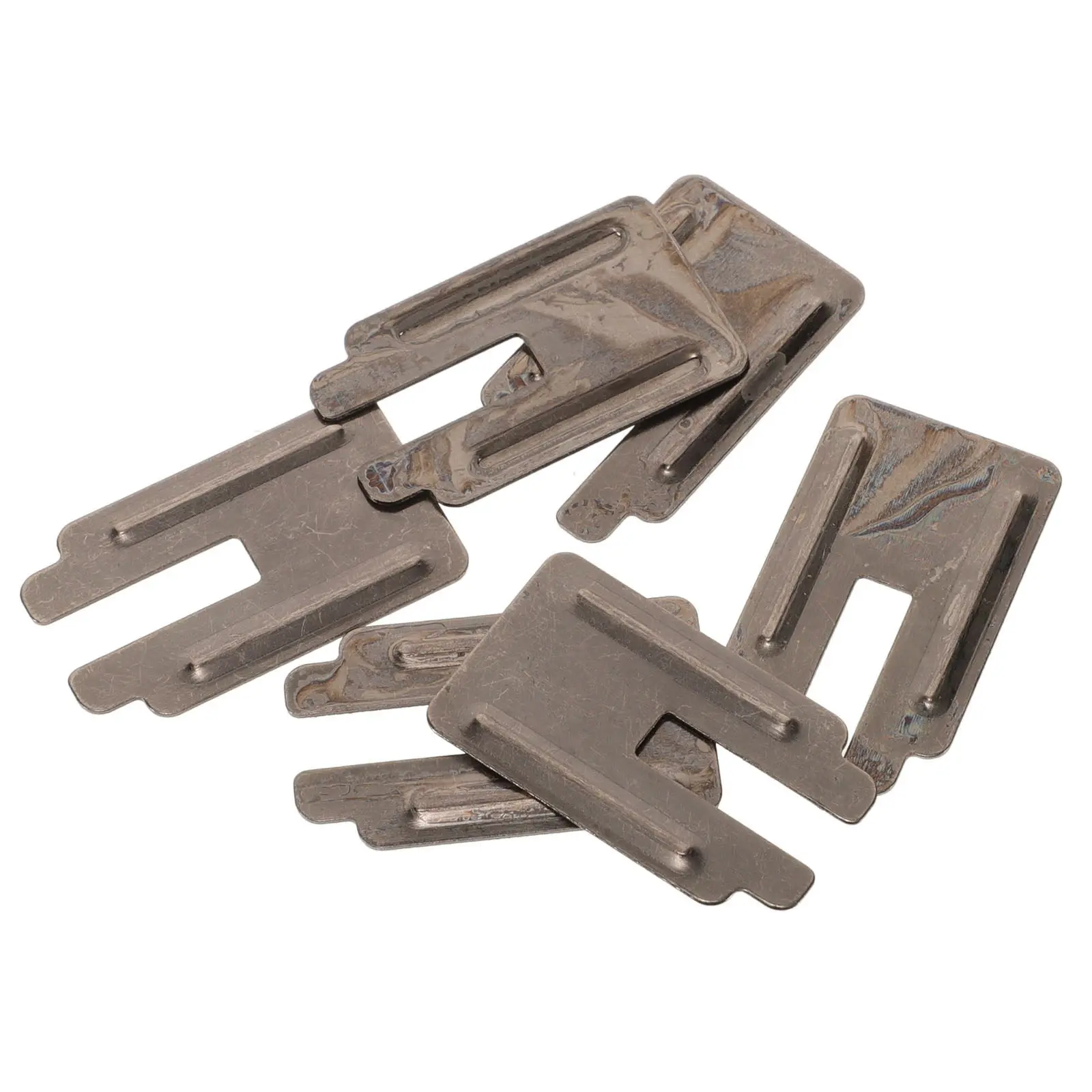 6Pcs Chin Strap Universal Buckle Y-Shaped Hook Iron Buckle Explosionproof Work Replacement Accessories