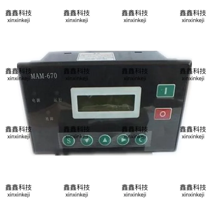 Jaguar Air Compressor MAM-670 Screw Air Compressor Controller Air Compressor Display PLC Panel Integrated