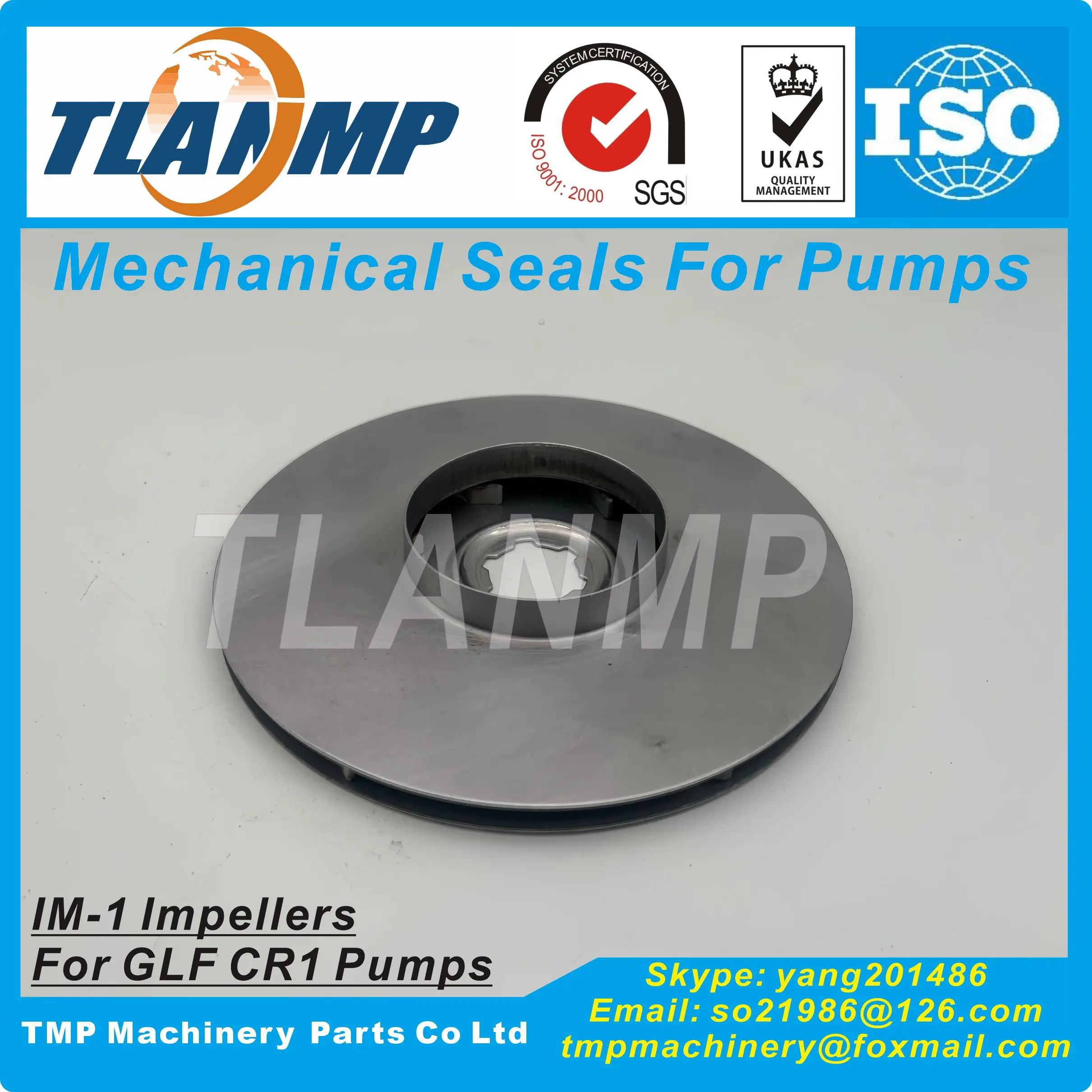 IM-3 , IM-5 , IM-8, IM-10 Impellers for GLF CR1/3/5/8/10/15/20/90 Pumps (PN:98394415/98394422/98394441)