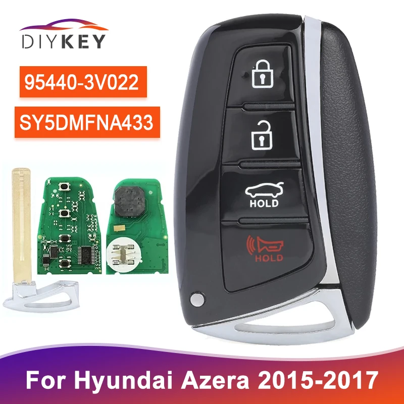 95440-4Z200 95440-B8100 95440-2W500 For Hyundai Santa Fe 2013 2014 2015 2016 2017 2018 95440-3V022 For Azera Smart Key Remote