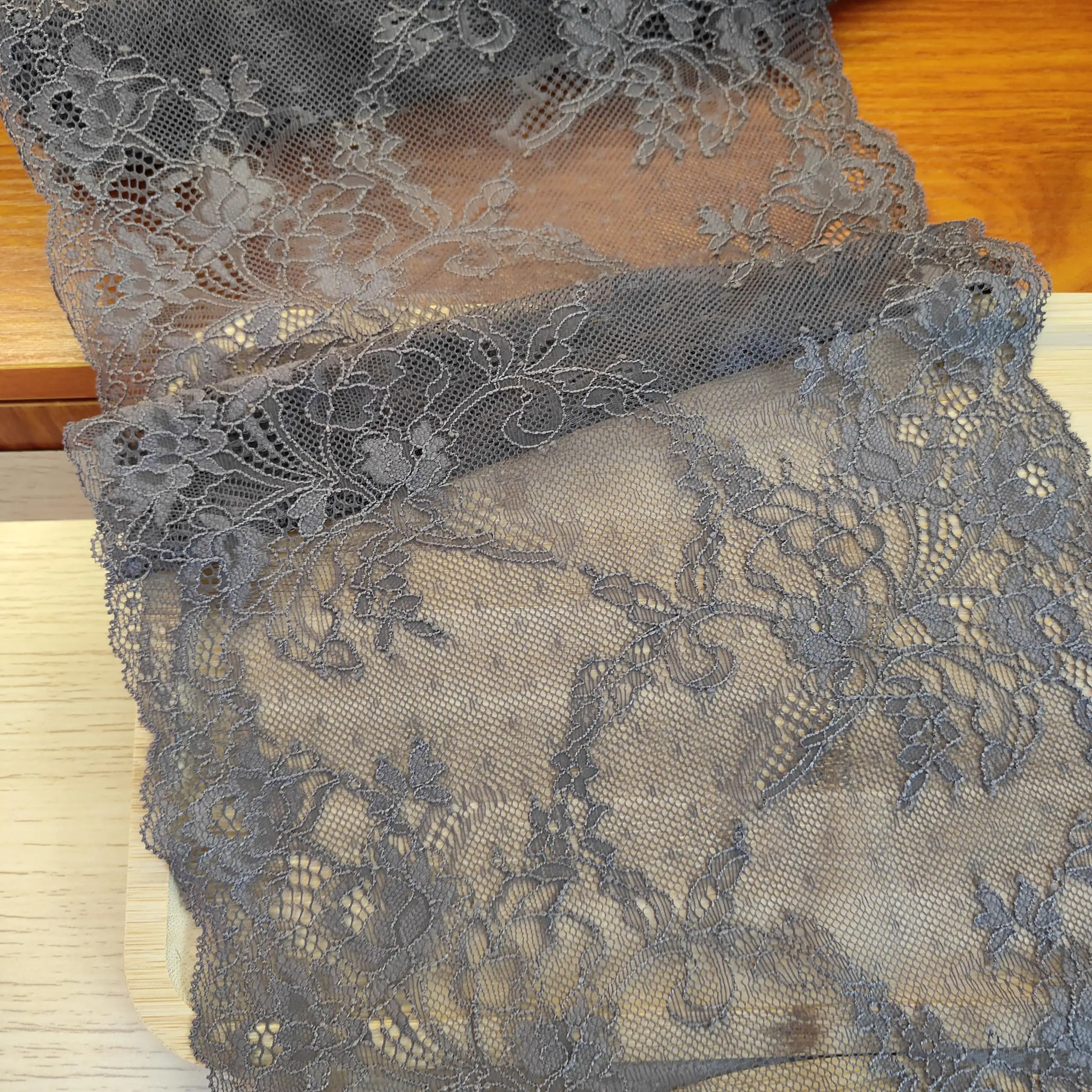 TIANA13 24.5cm lace trim for underwear, Pressed Lace Clothes Sskirt Underwear Sewing Accessories