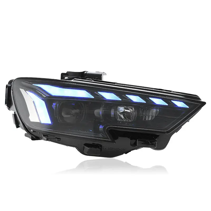 For Car Accessories for Audi A3 2017-2019 New LED Headlights Turn Signals Front Lights with Daytime Running Light