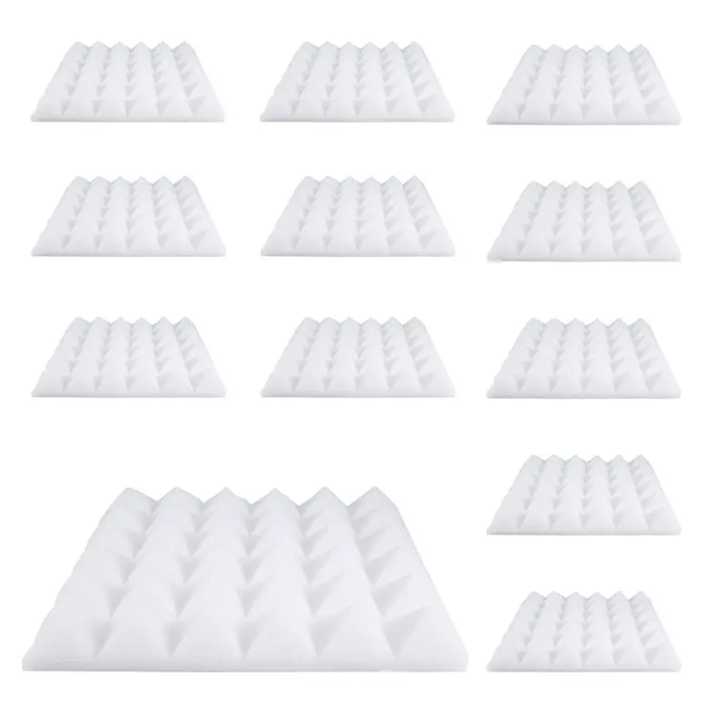M12K-Acoustic Panels, Acoustic Foam For Recording Studio/Live Room Soundproof Wall Panels, Sound Proof Foam Panels