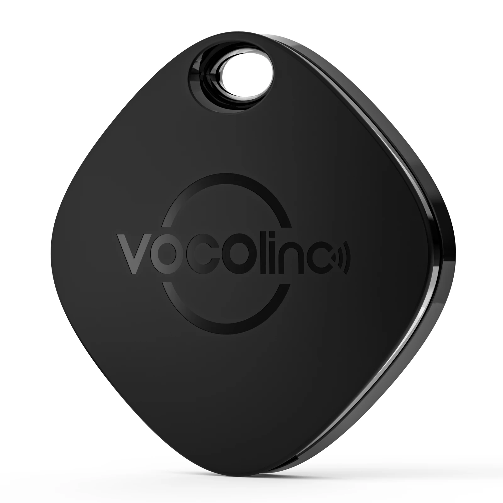 Le tracker Bluetooth anti-perte VOCOlinc Smart Tag fonctionne avec Find My App, localisateur de porte-clés, recherche d'articles, alarme en temps réel, indice d'étanchéité IP67.