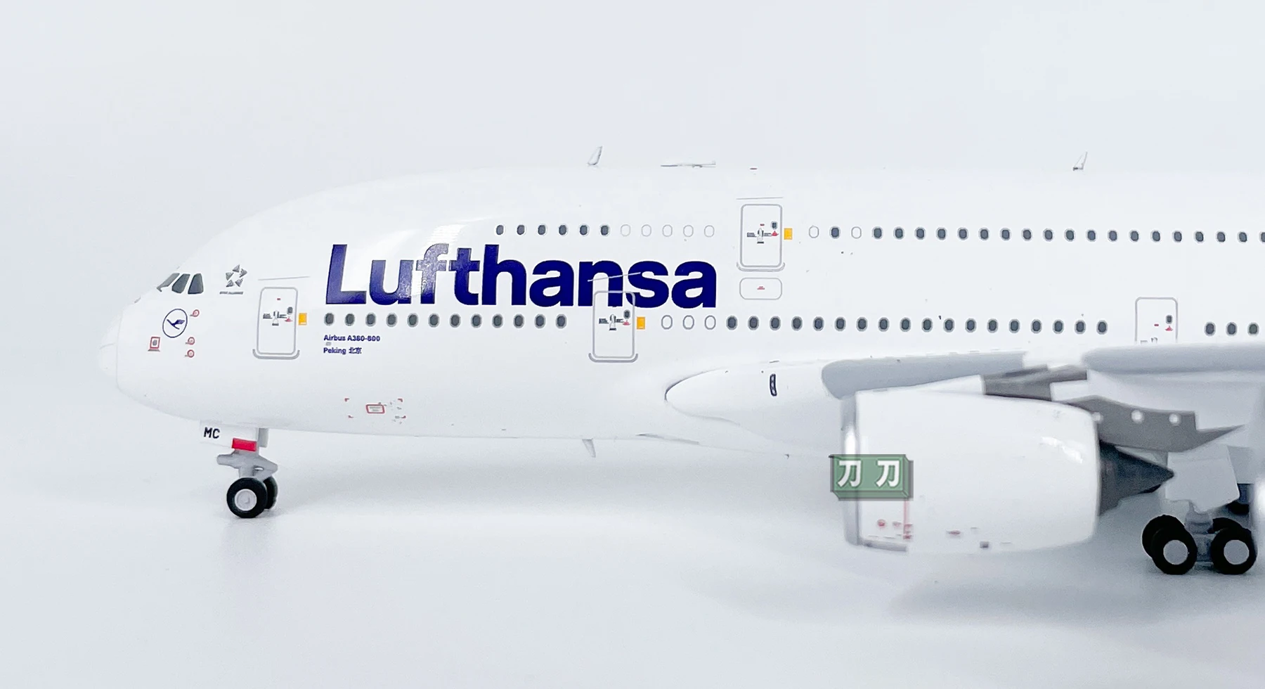 دييكاست 1/400 مقياس دويتشه لوفتهانزا سبيكة نموذج طائرة A380 D-AIMC لعب المركبات عرض مجموعة هواية اللعب #3