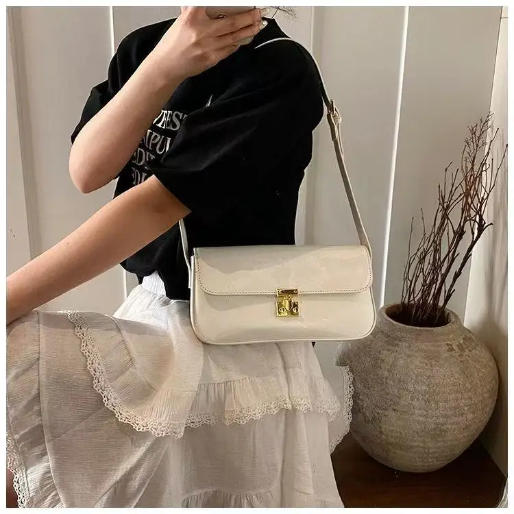 

New Luxury Women Brand PU Leather Crossbody Bag High-end Texture Underarm Bag for Women Crossbody Bag Small Square Bag