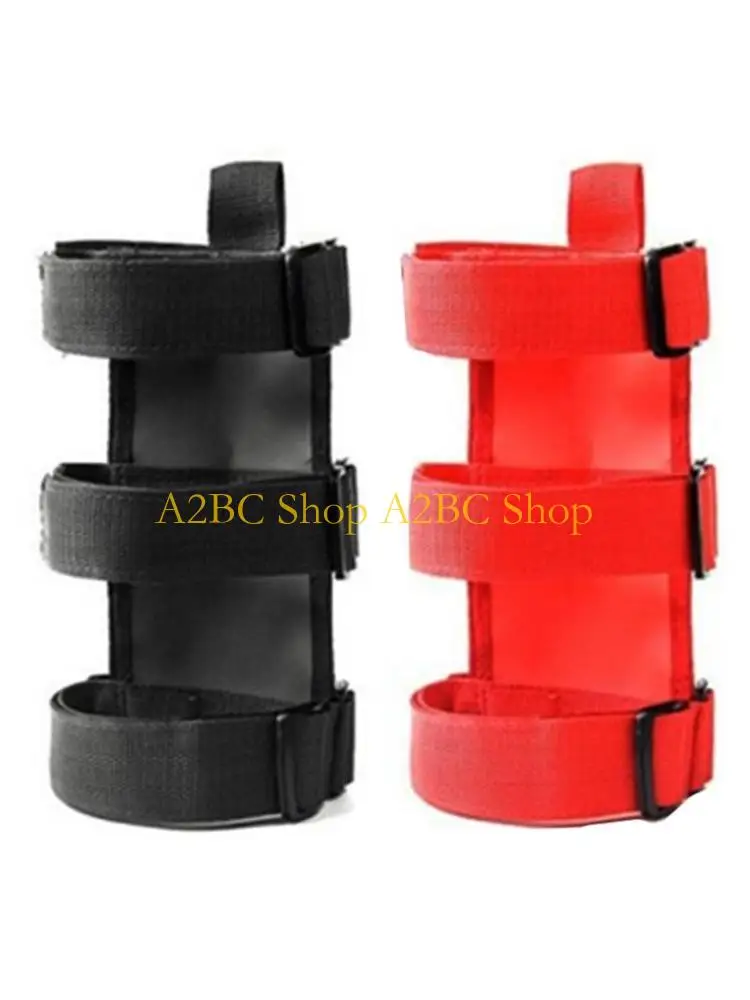 

A2BC Oxford Auto Car Roll Bar Extinguisher Holder Belt Accessories Mount Strap