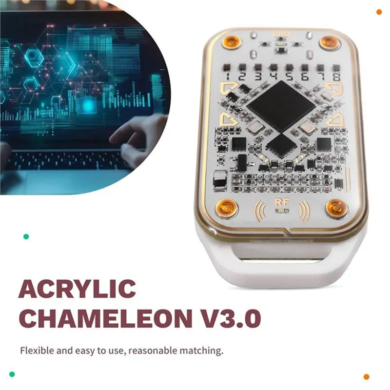 Reader Writer Chameleon V3.0 RFID Smart Chip Emulator Copier ID IC Card Tag Copyer 125Khz 13.56Mhz Key Card Cloner-[A22I Sto