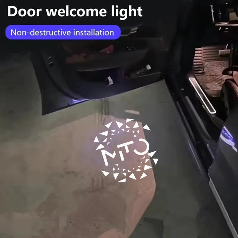 2pcs Car Door Welcome Lights Laser Projector Logo Wireless Sensing For Alfa Romeo Mito