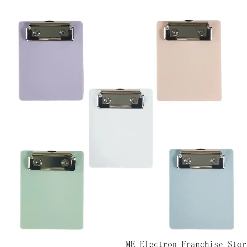 

Small Portable Clipboard with Hanging Hook 12x9.8cm Conference Clipboard Writing Board for Office School Restaurant Cafe