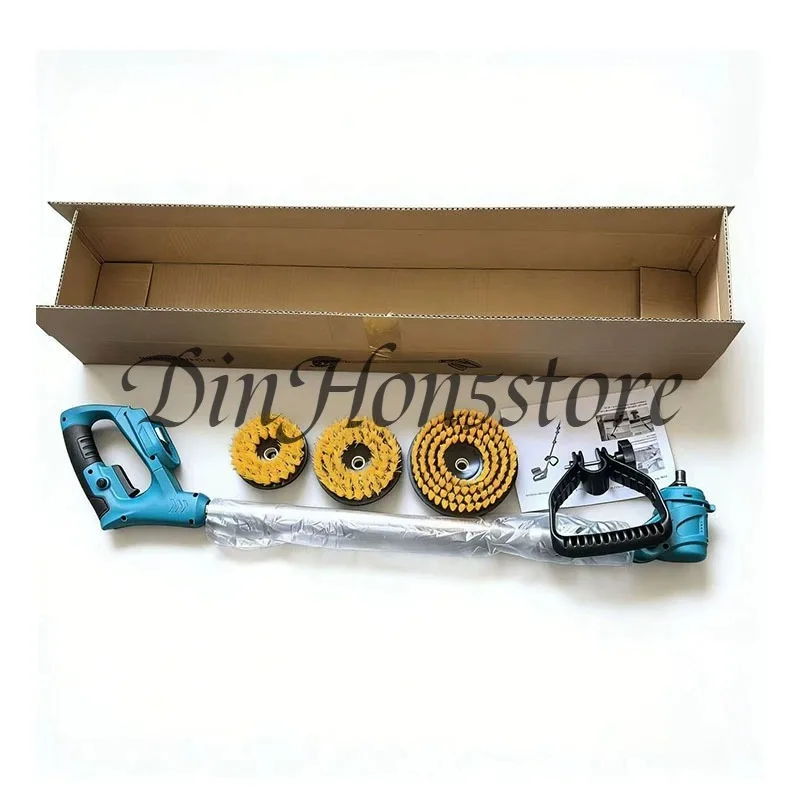 Electric cleaning bot manipulation floor machine courtyard slate scrubbing moss removal floor scrubbing outdoor wall bathroom