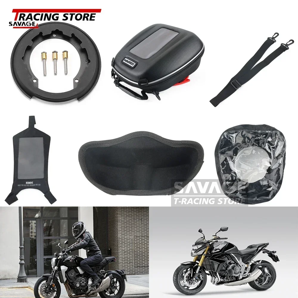 

Motorcycle Waterproof Racing Backpack For HONDA CBF CB CBR 600 900 1000 1100 CB750 CB1300 Tank Bag Tanklock Luggage VTR1000 VFR