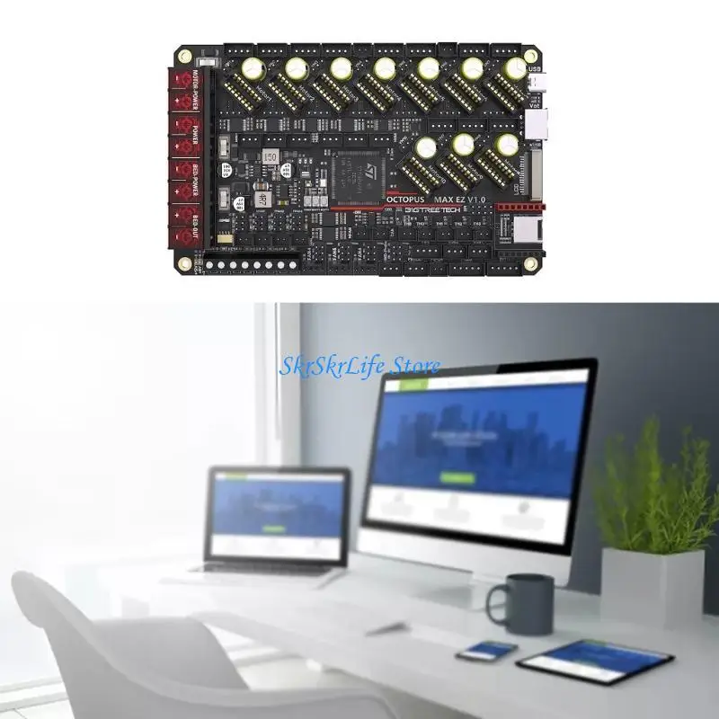 

E65E Upgrade-3D Printer BIGTREETECH Octopus EZ V1.0 Control Board Support Running Klipper Firmware for Voron 2.4 DIY