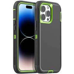 3 IN1 For iPhone 17E 16E 16 15 14 Plus 11 12 13 MINI 17 18 Pro Max Air Heavy Duty Shockproof Armor Phone Case Coverr