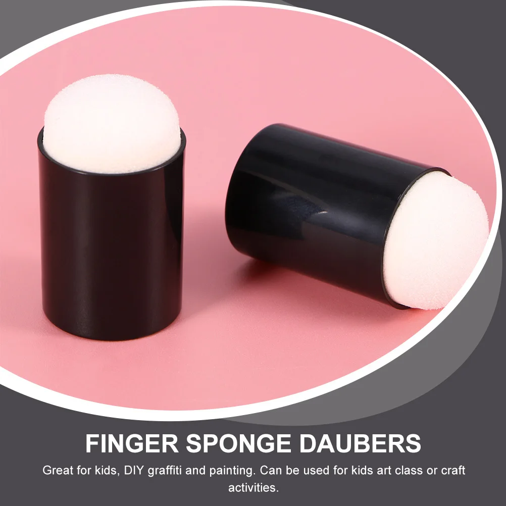 

30Pcs Finger Sponge Daubers Novelty Drawing Seals for Kids Craft Activities and Imagination Development Sponge Daubers
