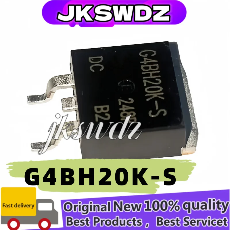 

10 PCS New G4BH20K-S IRG4BH20K-S G4BH20KS IRG4BH20KS Surface-Mounted IGBT Tube 1200V 11A TO-263