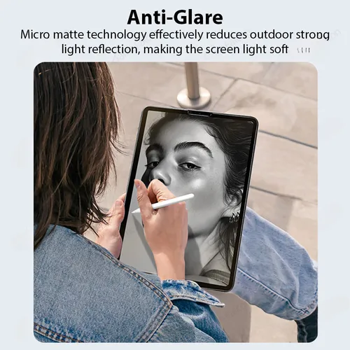 Imagen 2 del producto Protector de película de papel para Huawei MatePad 12X Air 12 pulgadas Pro 12,2 SE 11 11,5 S Pro 13,2 pulgadas Air 11,5 11 película mate PaperMatte