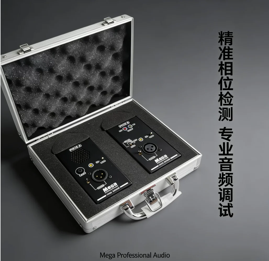 PC218 Phase Polarity Tester Audio Speaker Microphone Sound Testing Detector