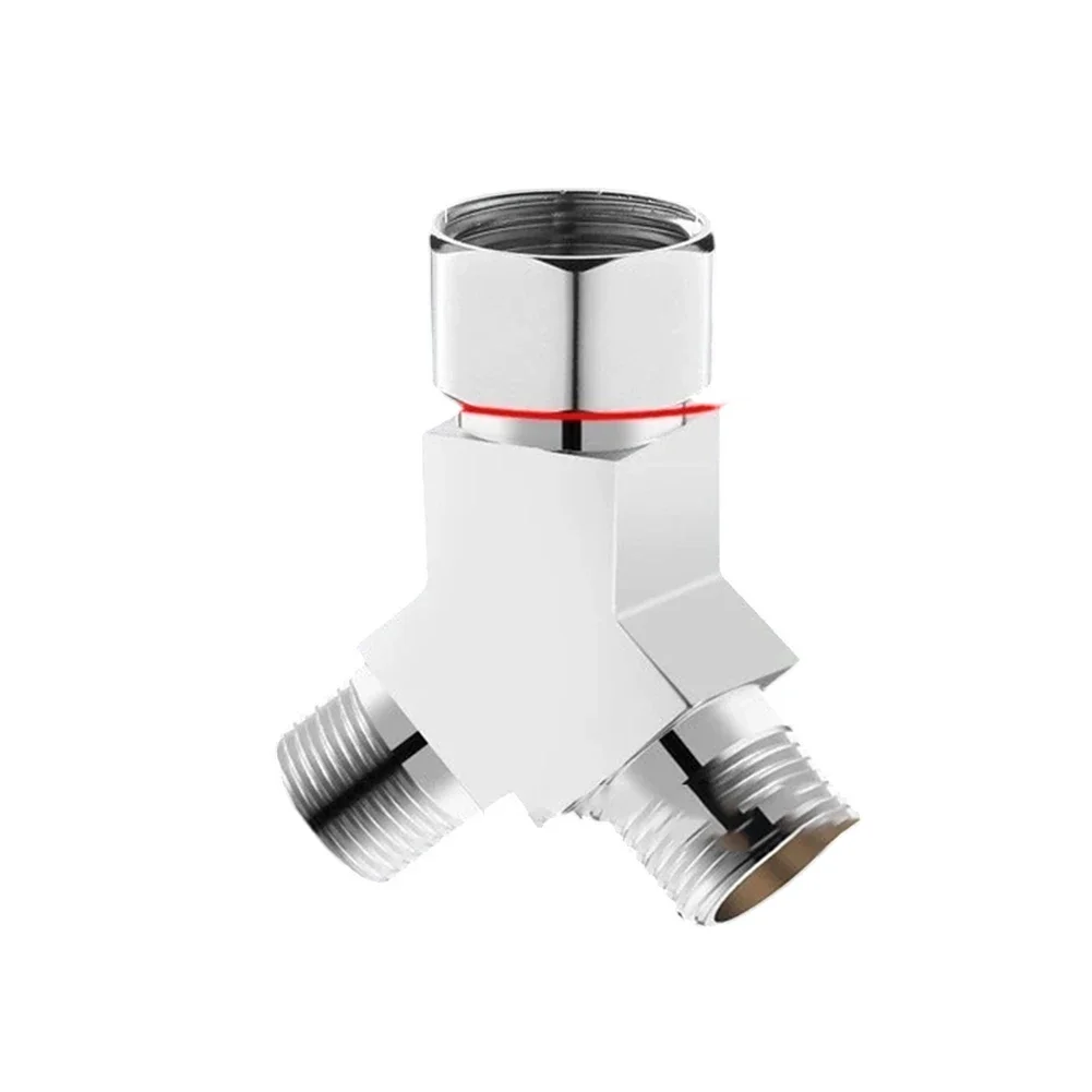 3/4 Way Water One In Two Out Diverter Connector Pipe Fittings Thickened Male And Female Tee T-Adapter Connection
