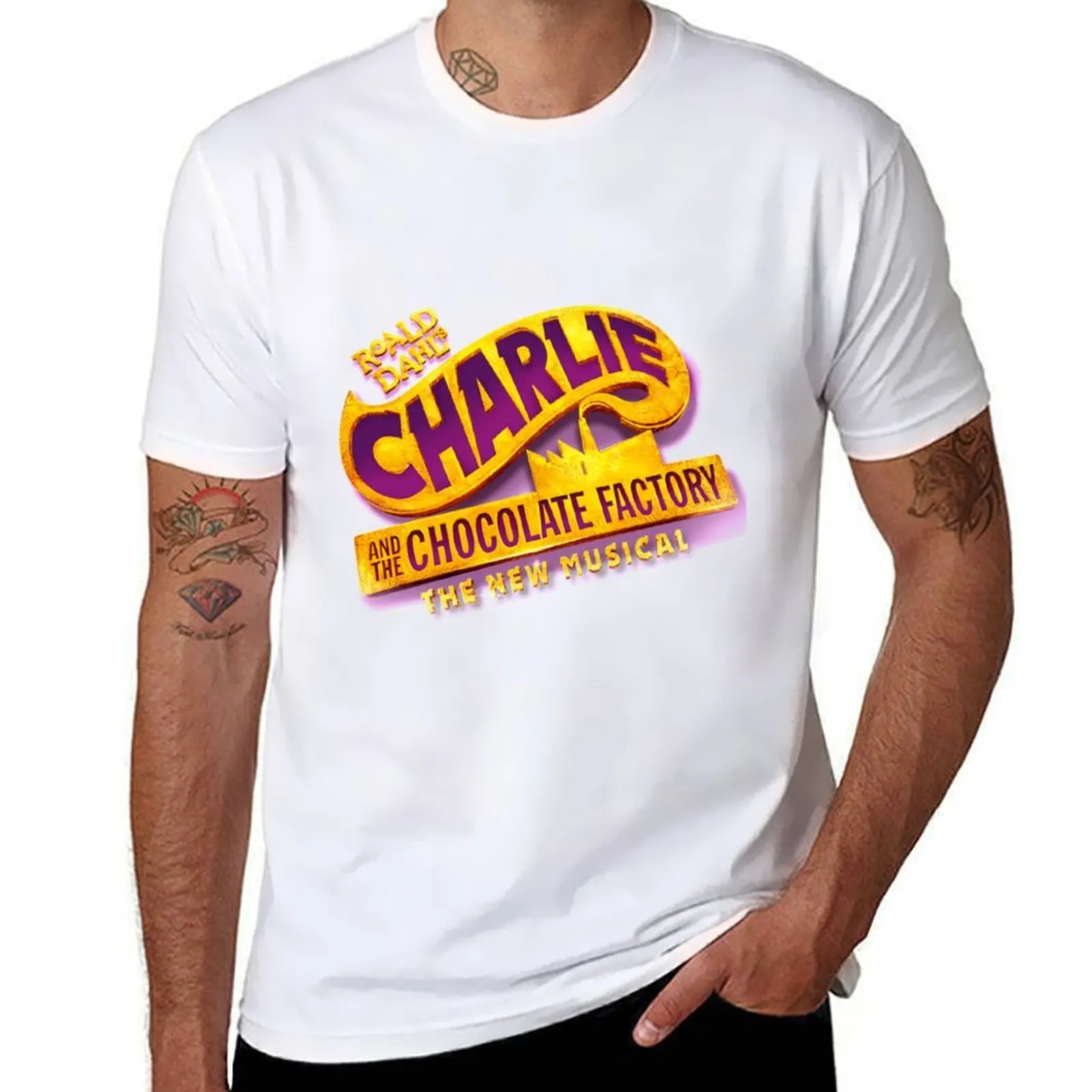 

Charlie And the Chocolate Factory \t T-Shirt t shirts for man graphic funny man t shirt summer T-Shirt