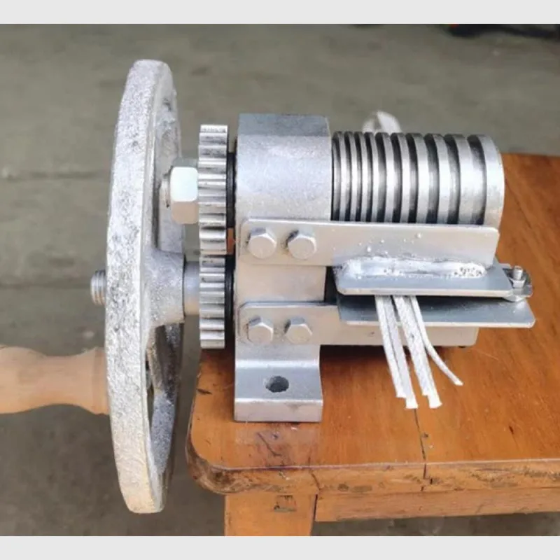Máquina Cortadora de Tiras de Bambú de Uso Doméstico e Industrial, Rebanadora de Bambú, Equipo Profesional de Corte de Tiras de Plástico y Acero