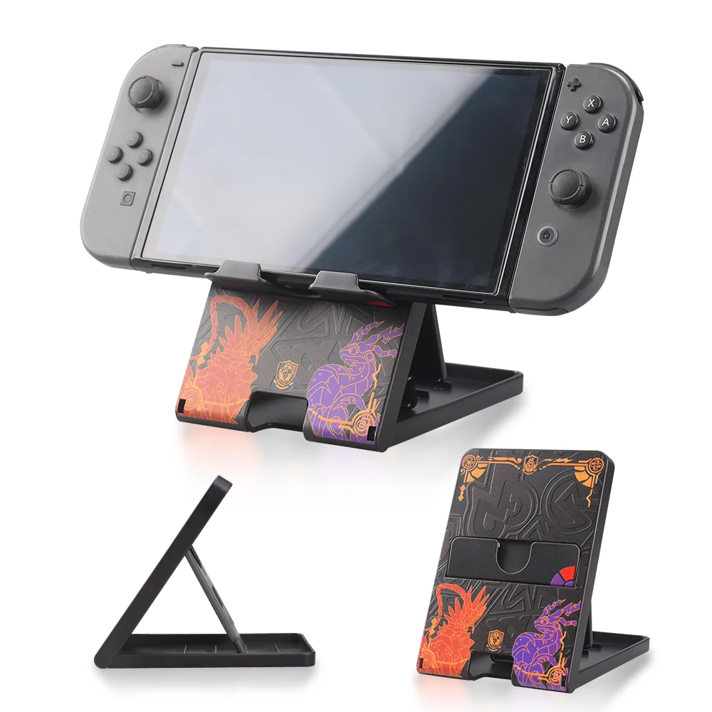 NS Holder Stand Game Accessories for Nintendo Switch Oled Stand Adjustable Bracket Scarlet and Violet Portable Chassis Base