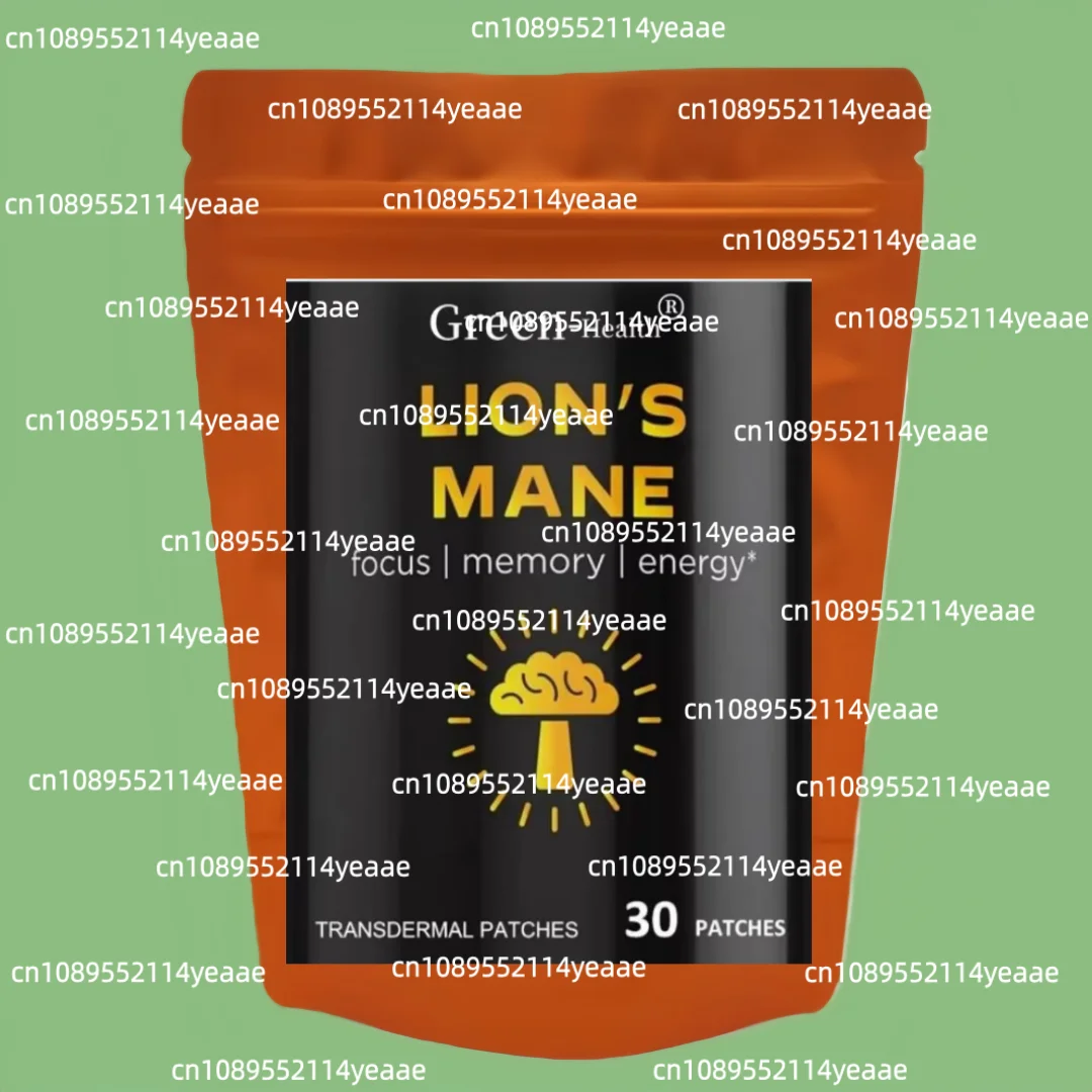 Lion Mane Mushroom - Прозрачные пластыри Lion's Mane Mushroom Brain