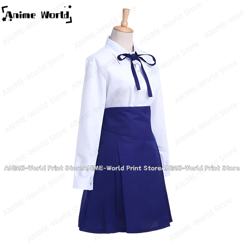 《Custom Size》Anime Fate Stay Night Casual Saber Uniform Dress Cosplay Costume Fancy Dress Christmas Party Halloween Uniform