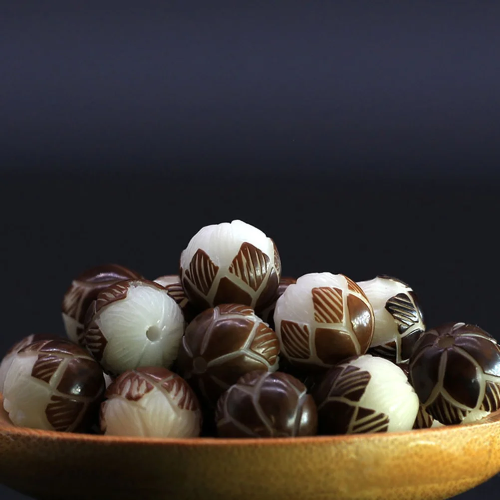 

10Pcs Beads DIY Accessories Kit Carved for Jewelry Making Craft Supplies Necklace Bracelet Earrings Decoration