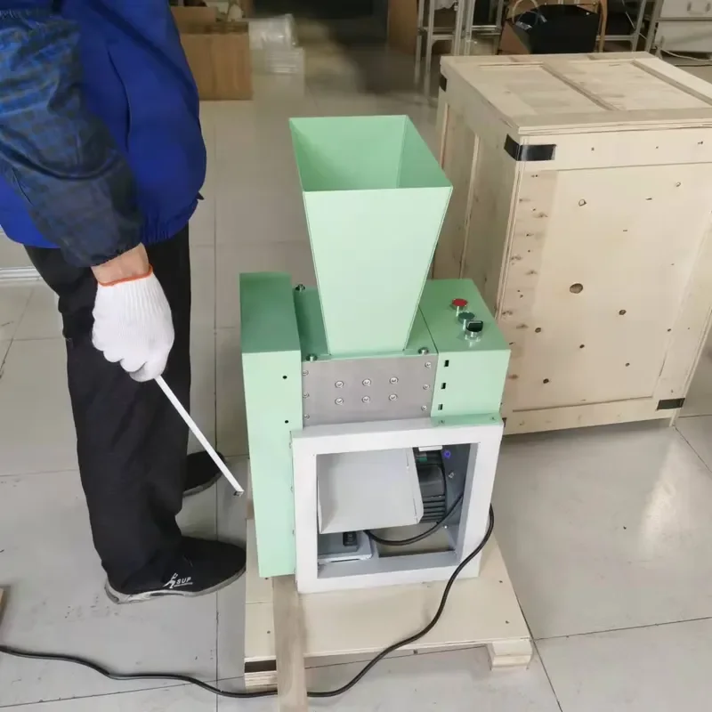 Mini Desktop Paper Shredder 100 Sheet Capacity Quiet Operation for Office Lab Home Use Small Recycling Machine No Noise